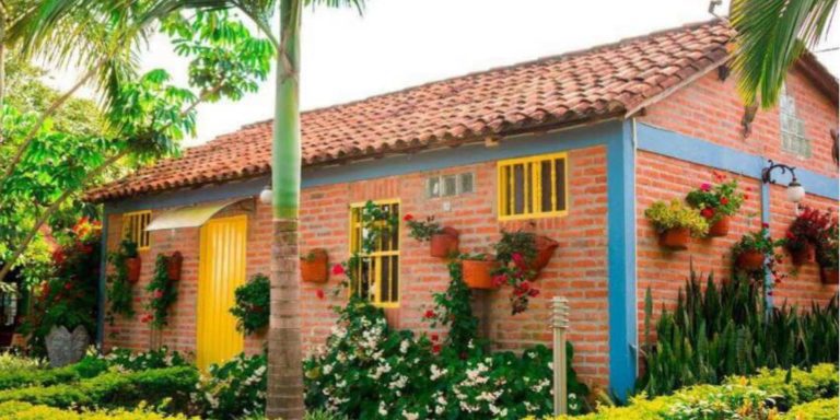 cabaña mesa de los santos