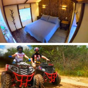 Glamping con cuatrimotos Extremas
