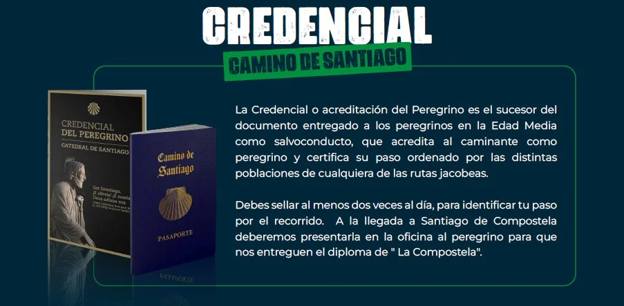 Credencial Camino de Santiago