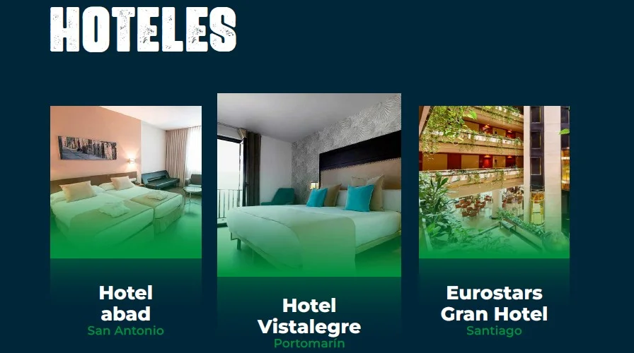 Hoteles del Camino de Santiago